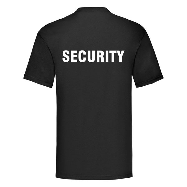 T-Shirt mit Ordner, Crew oder Security bedruckt